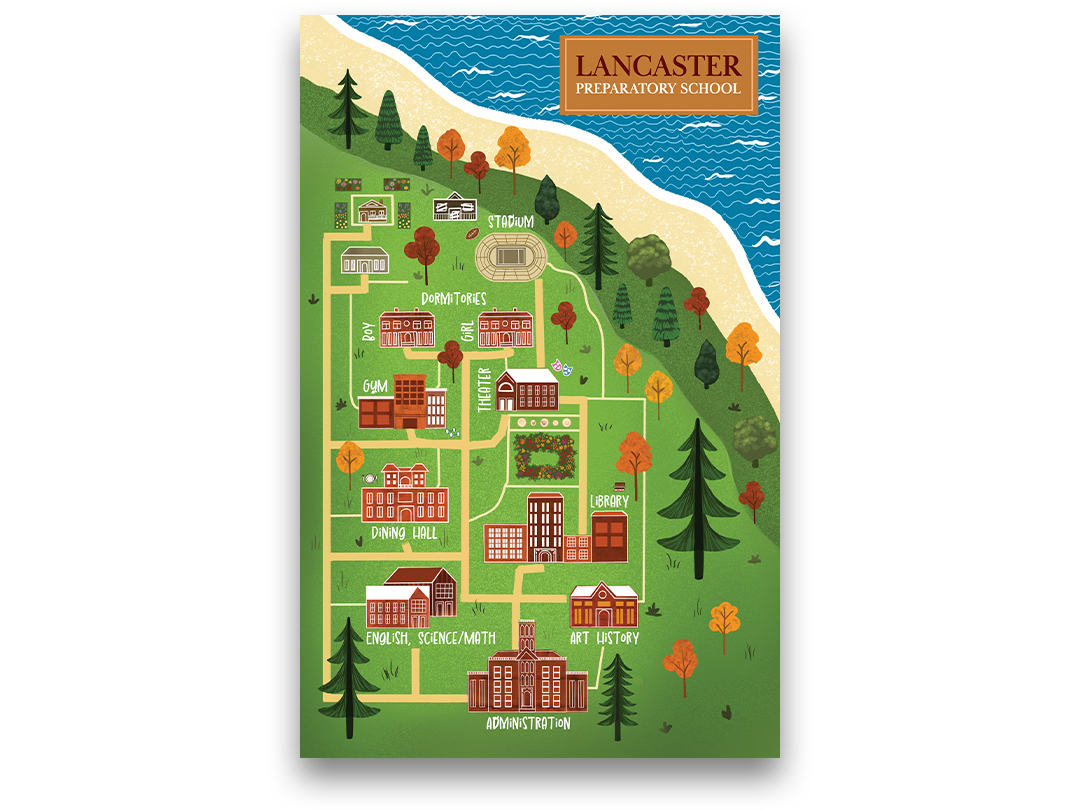 Lancaster-Map