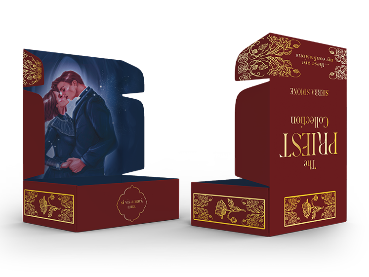 Custom special edition book box featuring premium packaging, collector’s edition hardcovers, and exclusive book swag.